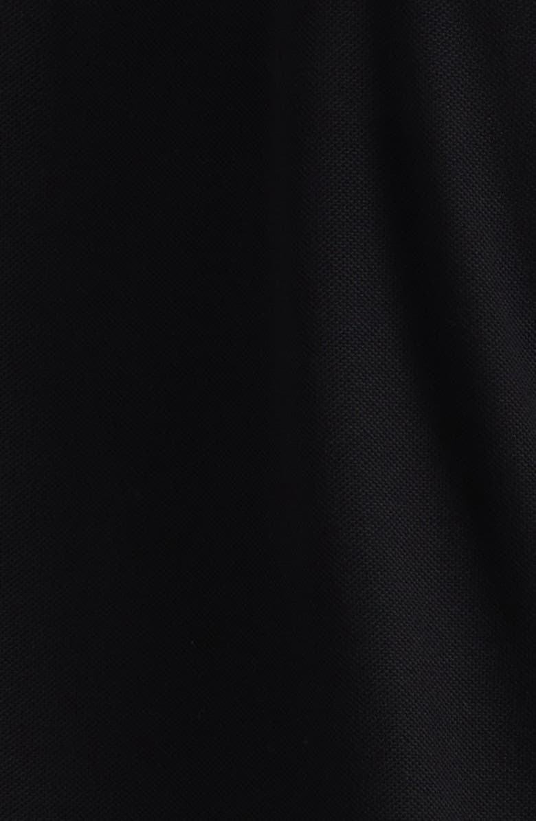 Givenchy Logo Patch Regular Fit Cotton Piqué Polo, Alternate, color, Black