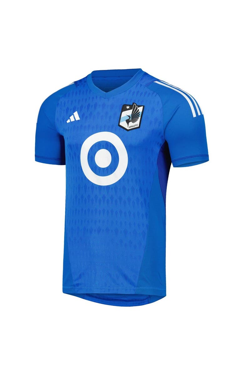 adidas Men's adidas Blue Minnesota United FC 2023 Replica Goalkeeper Jersey, Alternate, color, Blue