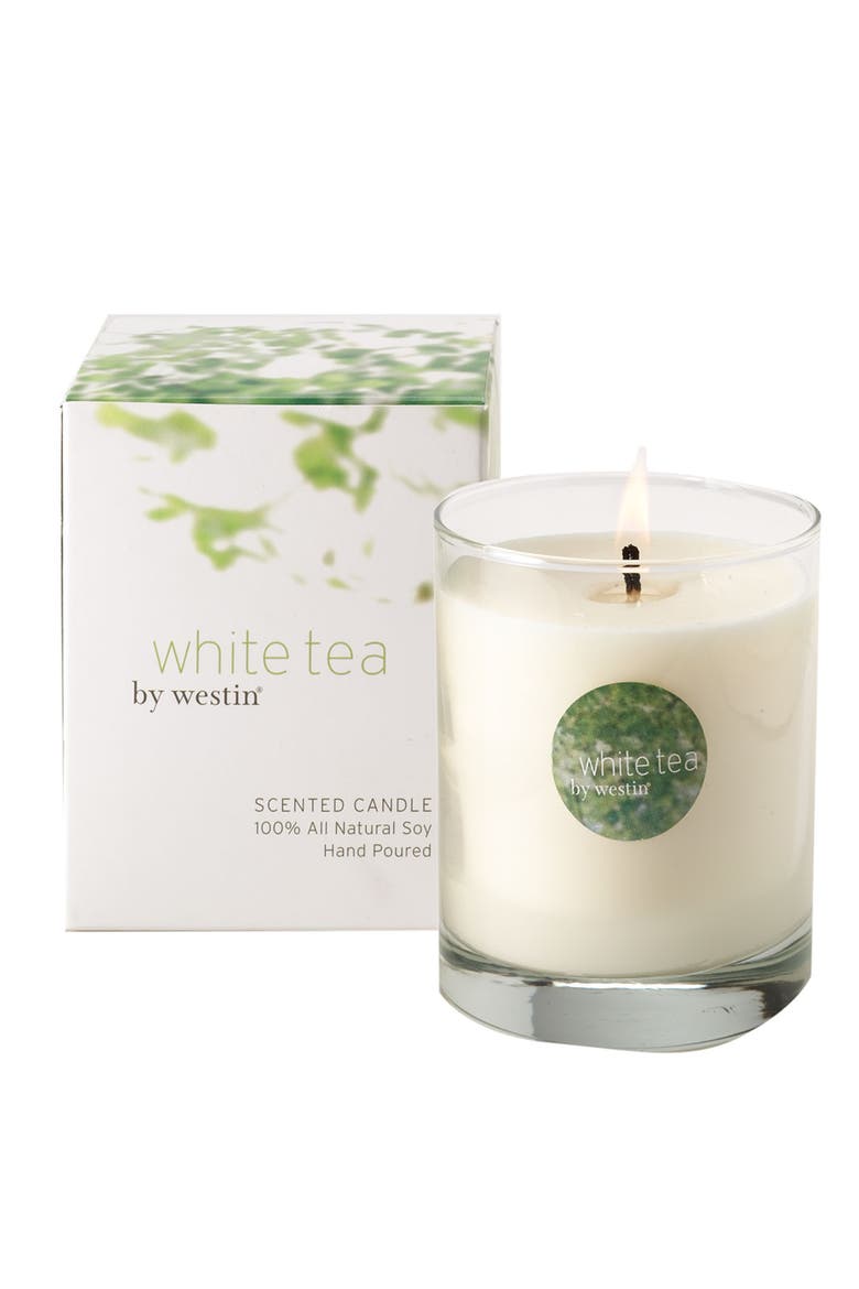 White Tea Candle, Alternate, color, WHITE TEA