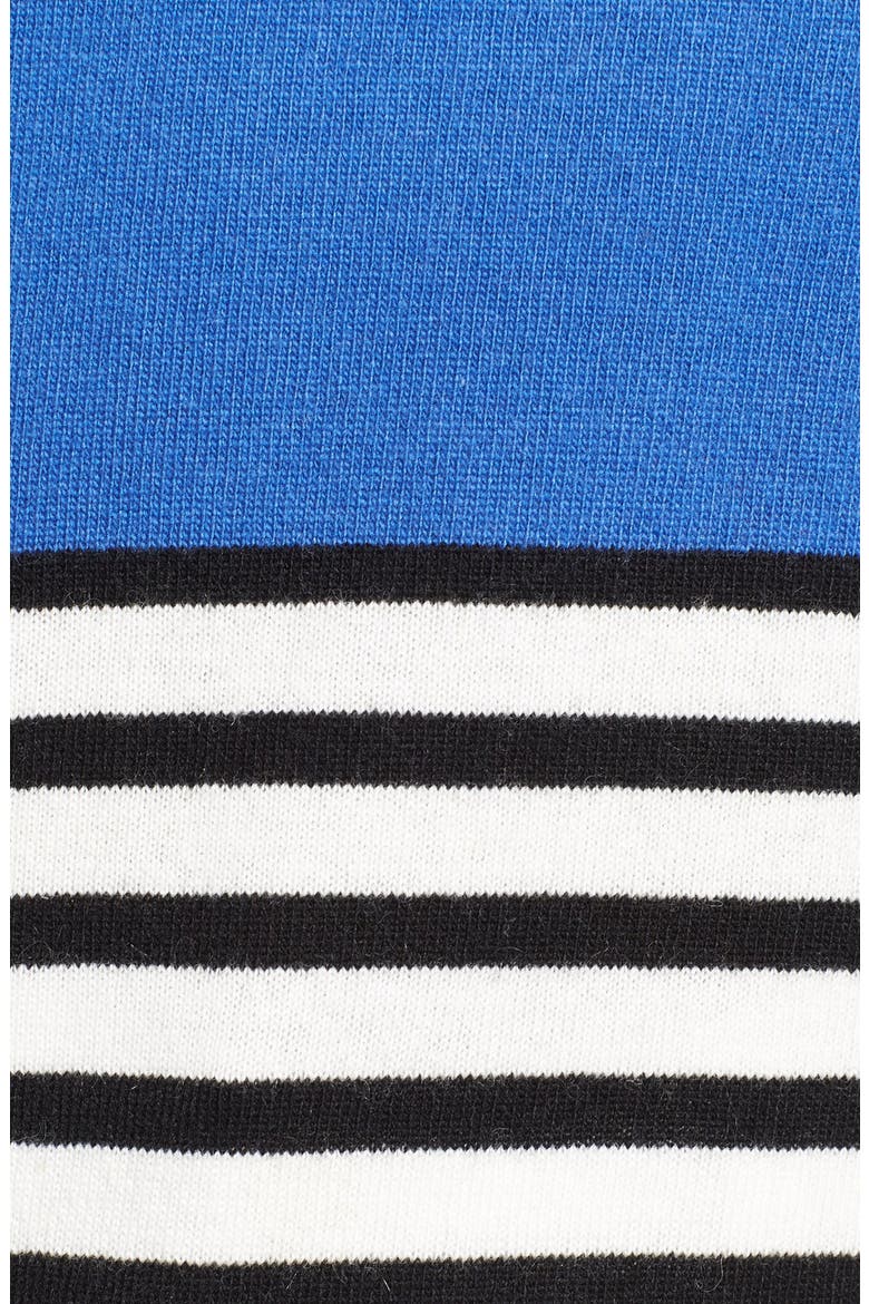 'amari' stripe sweater, Alternate, color, RICH NAVY MULTI