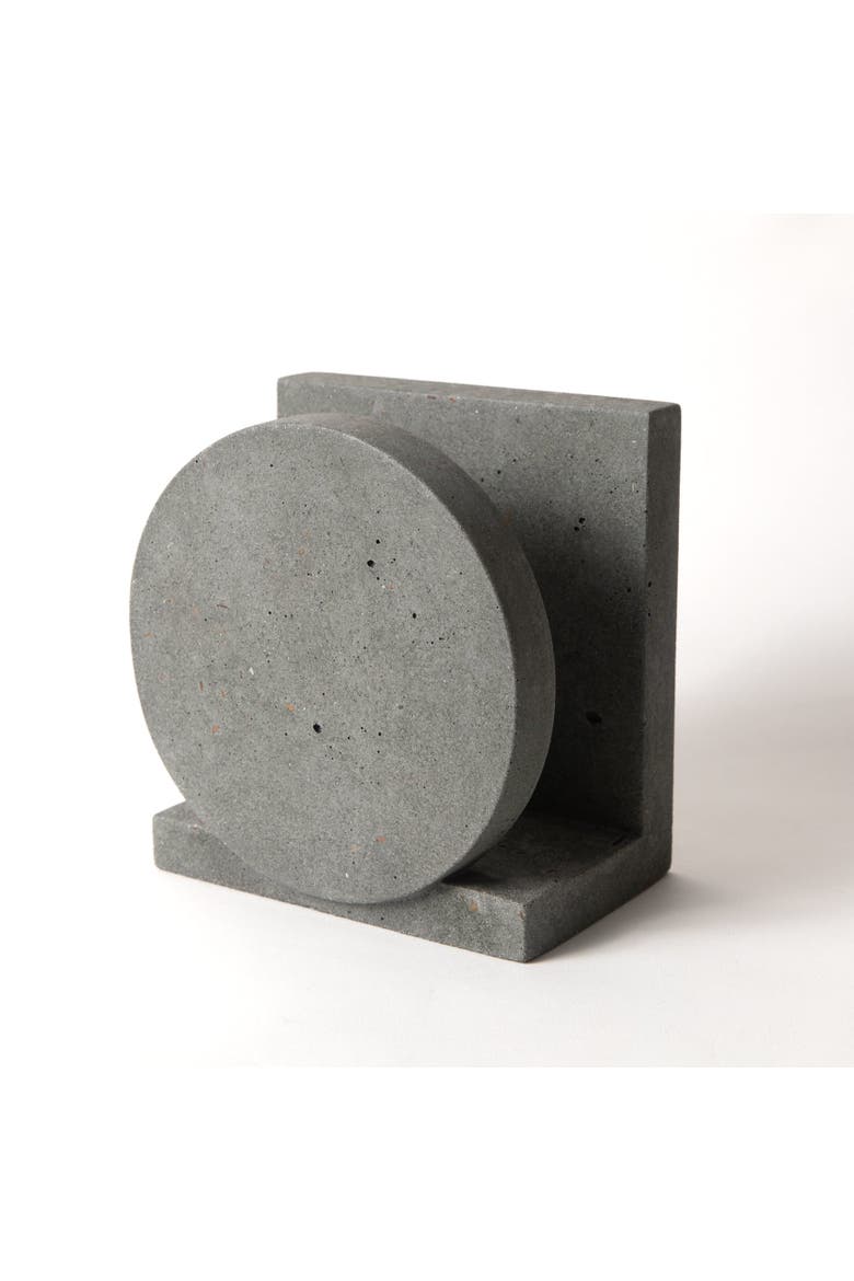 Napkin Holder, Alternate, color, Dark Green Terrazzo
