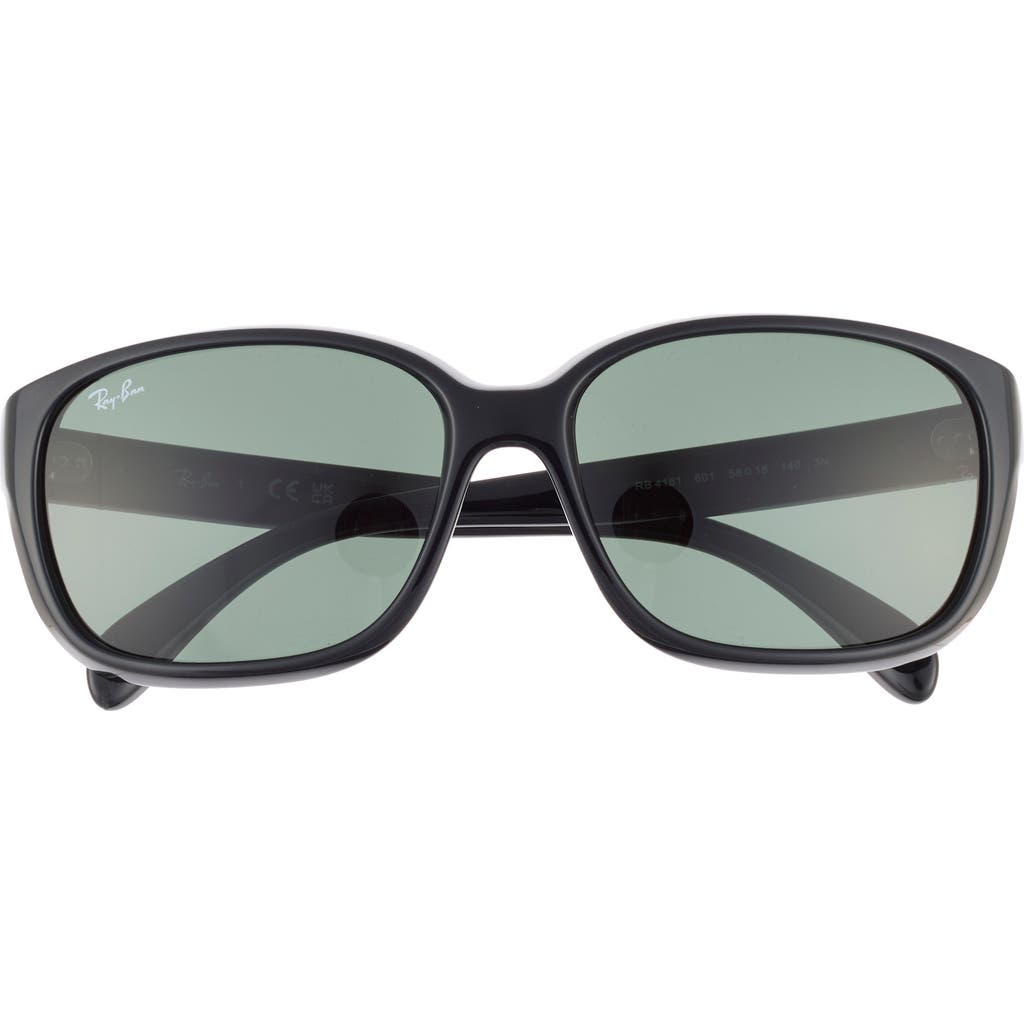 Ray-Ban Retro Inspired Sunglasses in Black at Nordstrom Rack