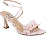 Badgley Mischka Collection Whitney Ankle Strap Pointed Toe Sandal