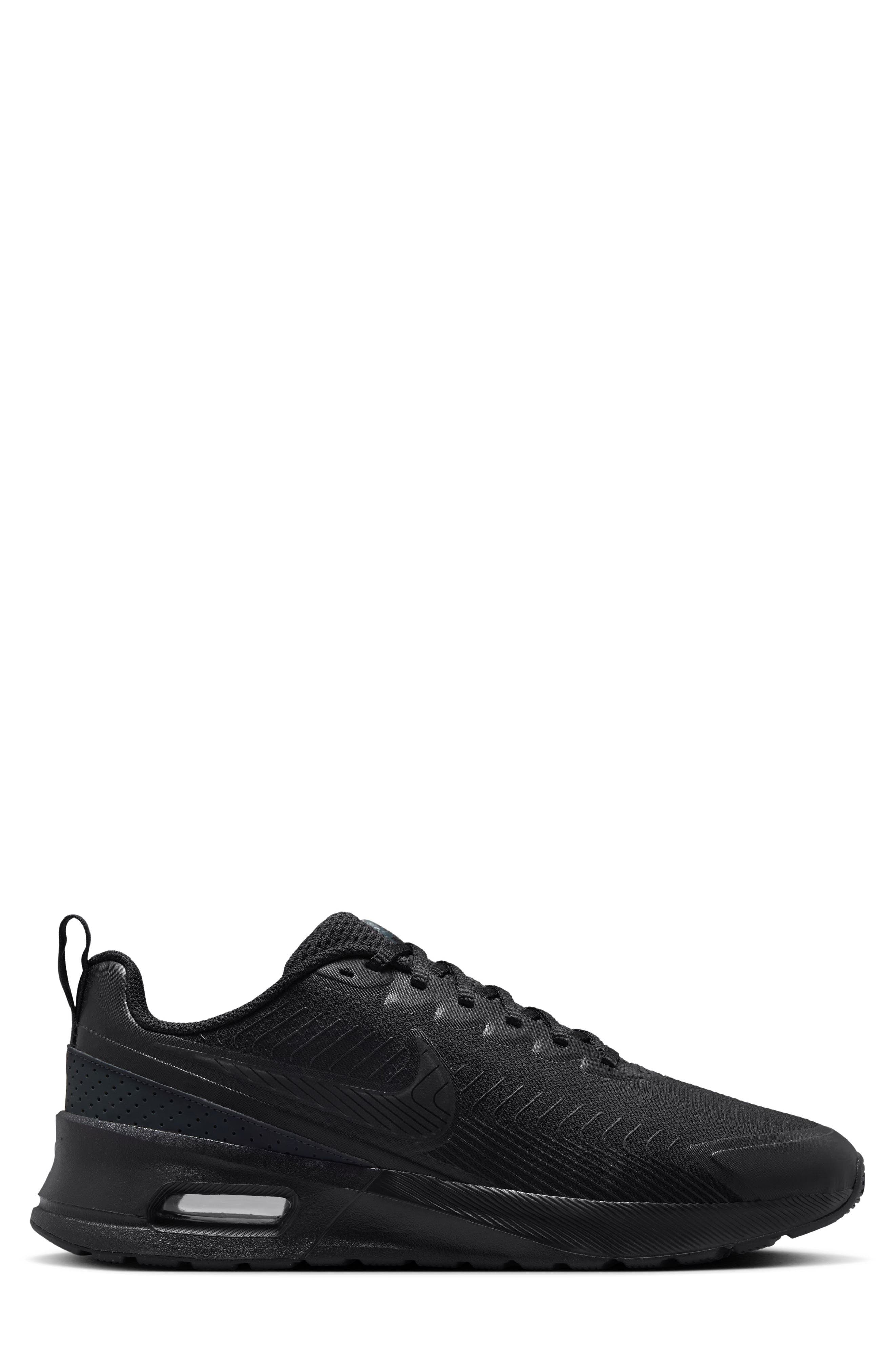 Nike Air Max Nuaxis Sneaker, Alternate, color, Black/ Black/ Anthracite