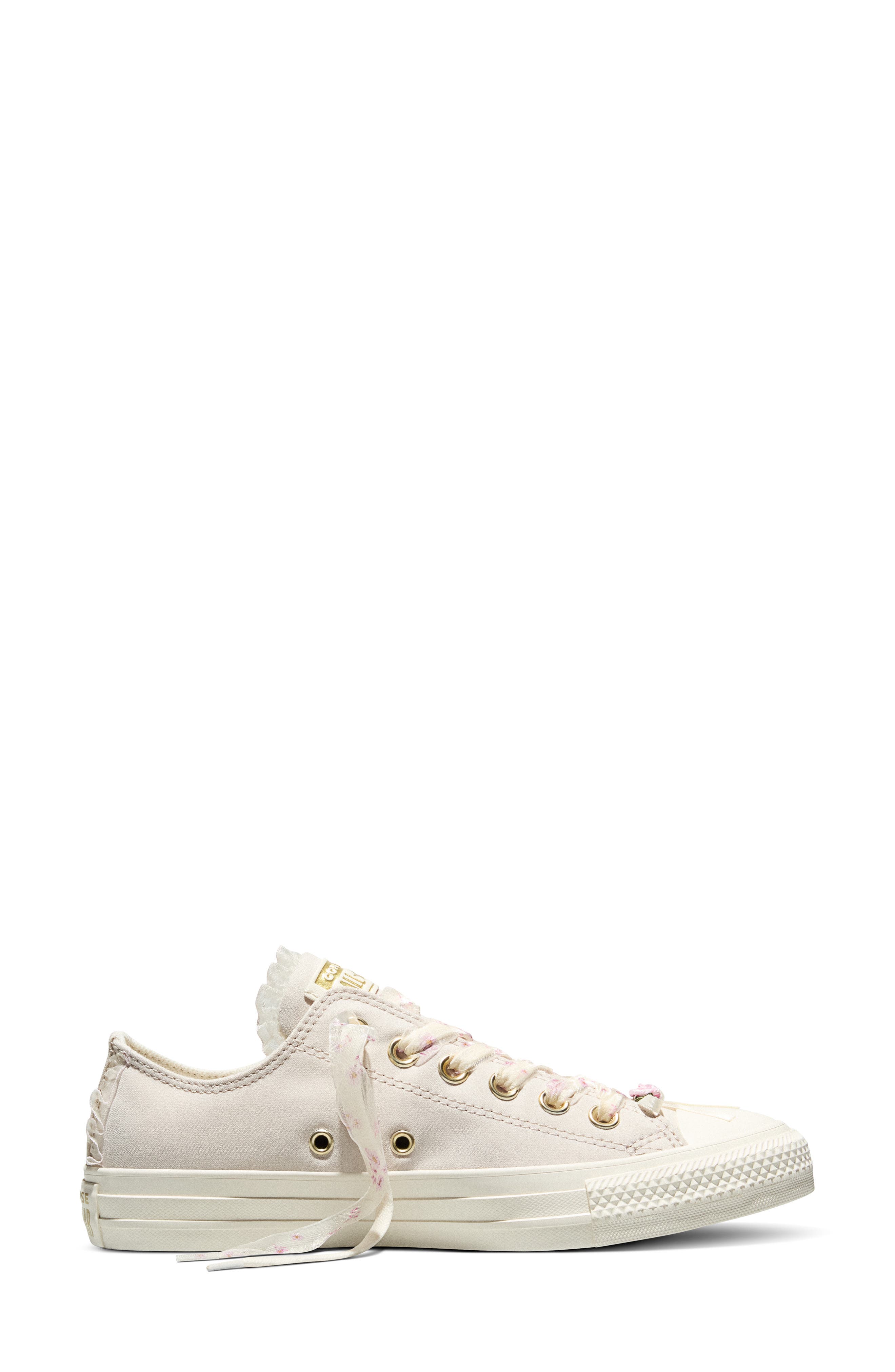 Gender Inclusive Chuck Taylor All Star Low Top Sneaker, Alternate, color, CLASSIC ECRU/EGRET/ROSE