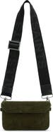 AllSaints Zoe Suede Crossbody Bag