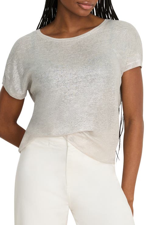 Glazed Featherknit Sweater
