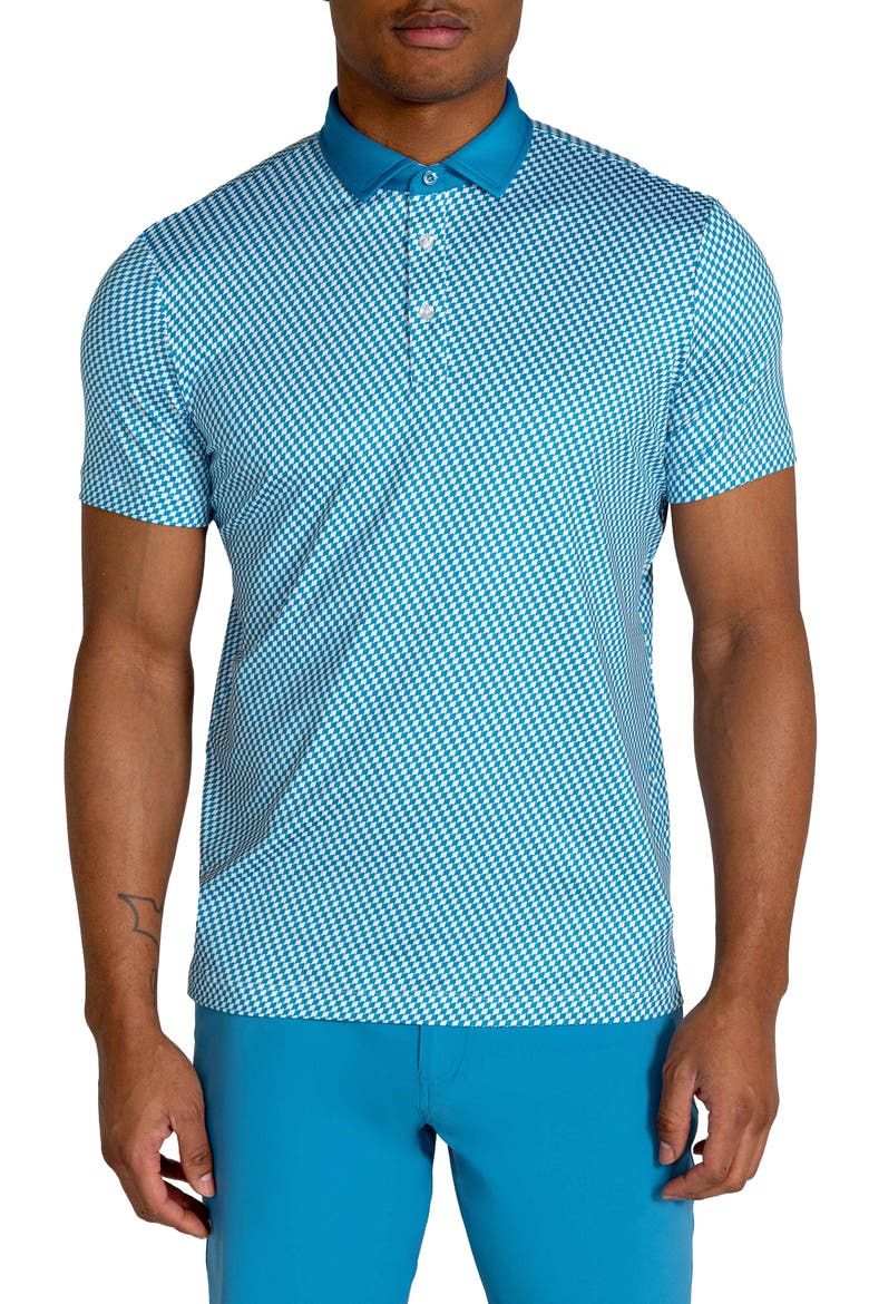 Capel Performance Polo, Main, color, EUCALYPTUS