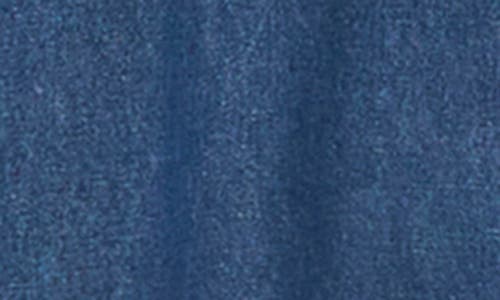 1.state Women's Long-sleeve Cotton Denim Midi Shirtdress In Navy Yard