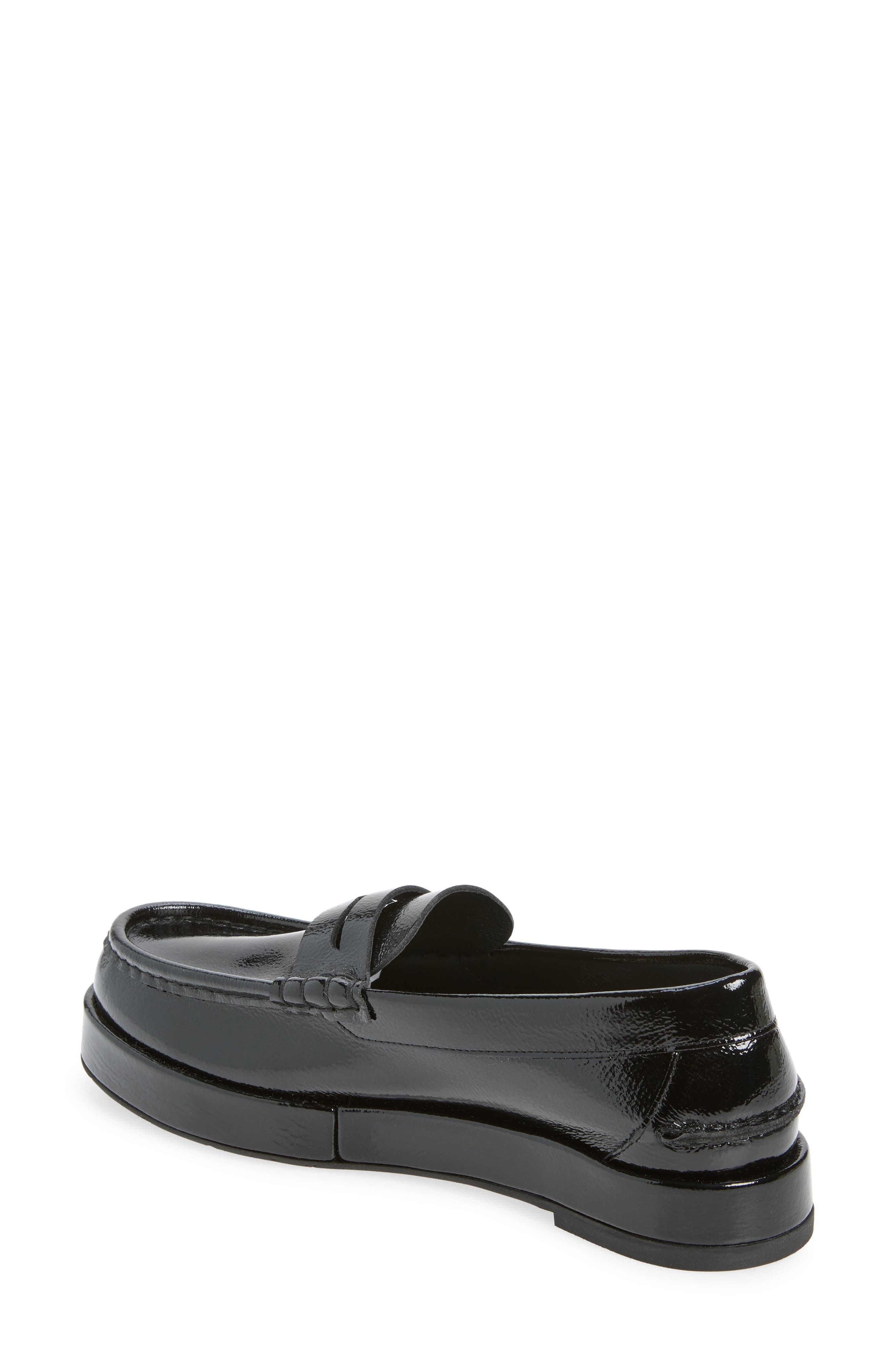 Sergia Leather Loafer, Alternate, color, BLACK CASTORO NAPLAK