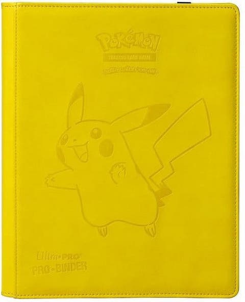 Pikachu 9Pocket Premium Probinder For Pokmon Yellow, Small