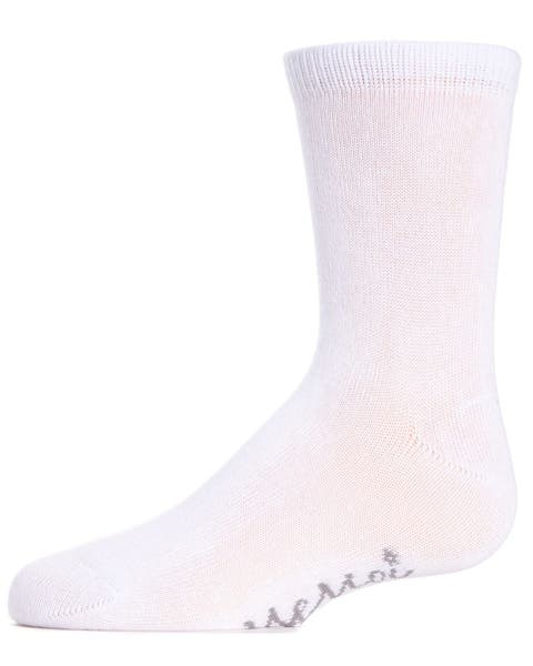 Kids' Basic Cotton Blend Crew Socks (Toddler, Little Kid & Big Kid)