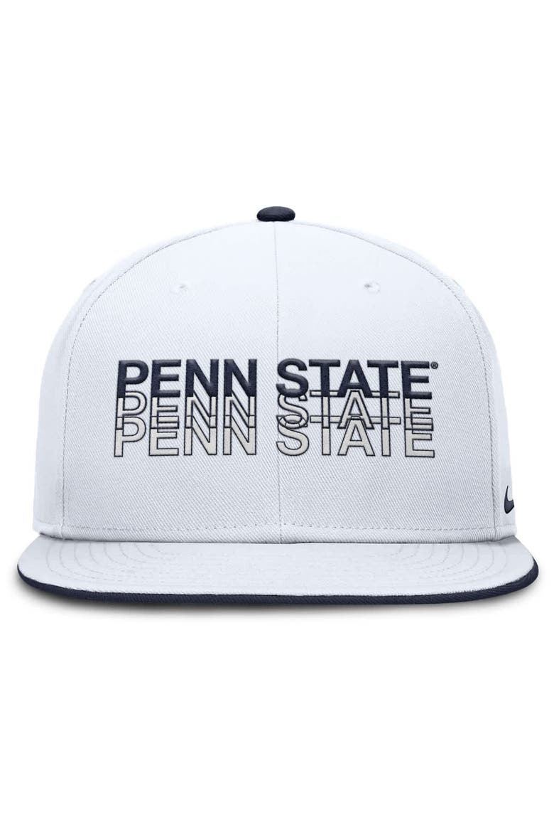 Men's Nike  White Penn State Nittany Lions True Primetime Performance Fitted Hat, Alternate, color, White