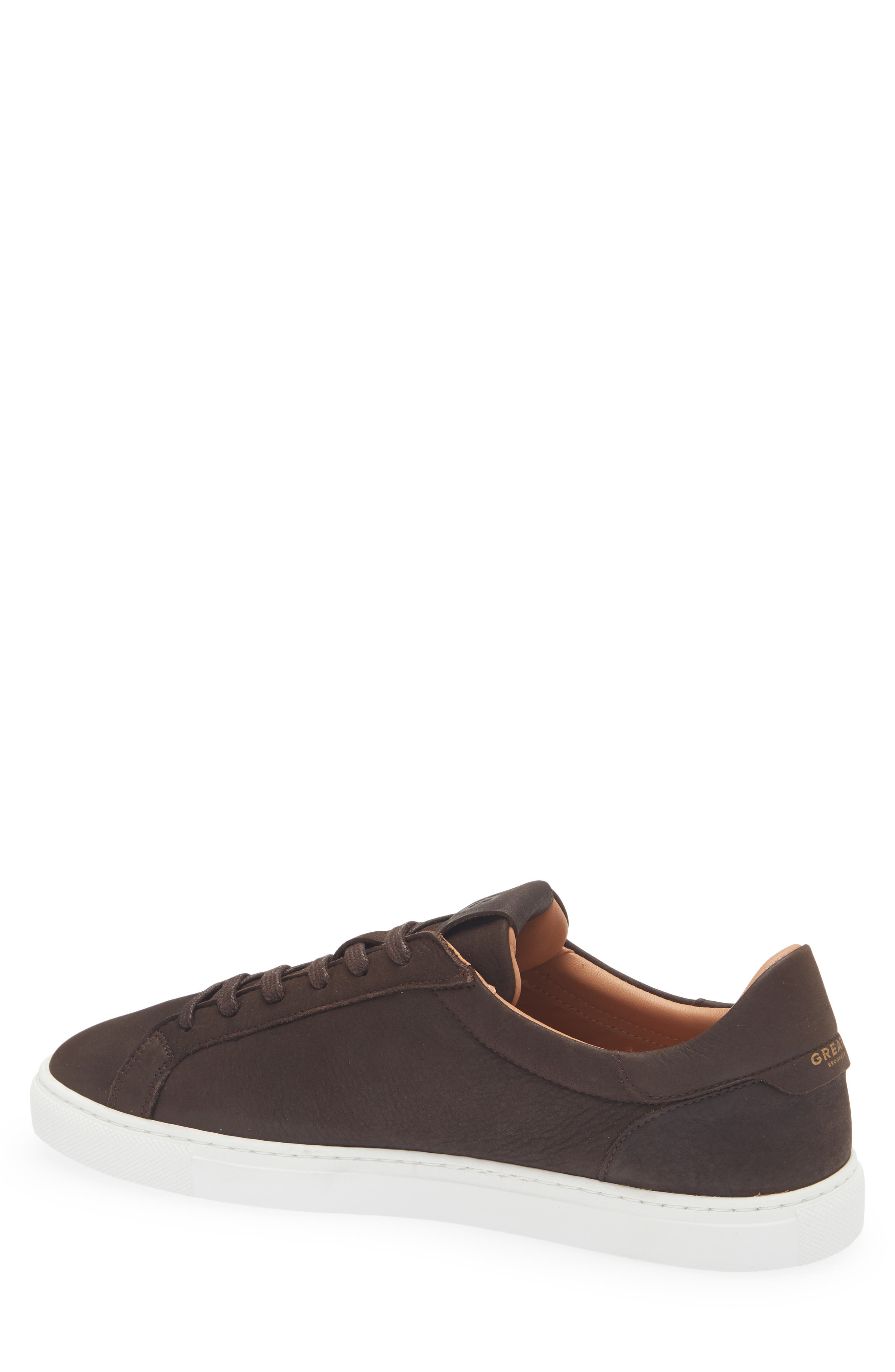 GREATS Reign Low Top Sneaker, Alternate, color, Dark Brown
