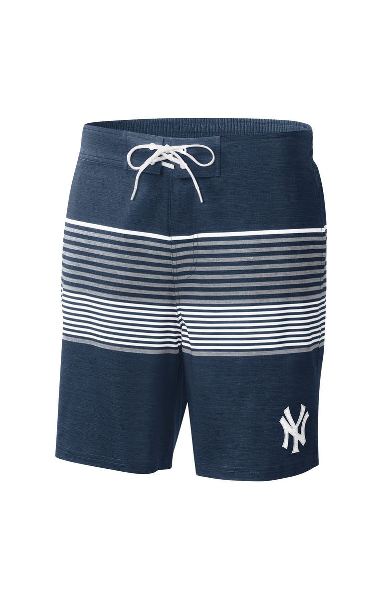 G-III SPORTS BY CARL BANKS Men's G-III Sports by Carl Banks Navy New York Yankees Coastline Volley Swim Shorts, Alternate, color, Navy