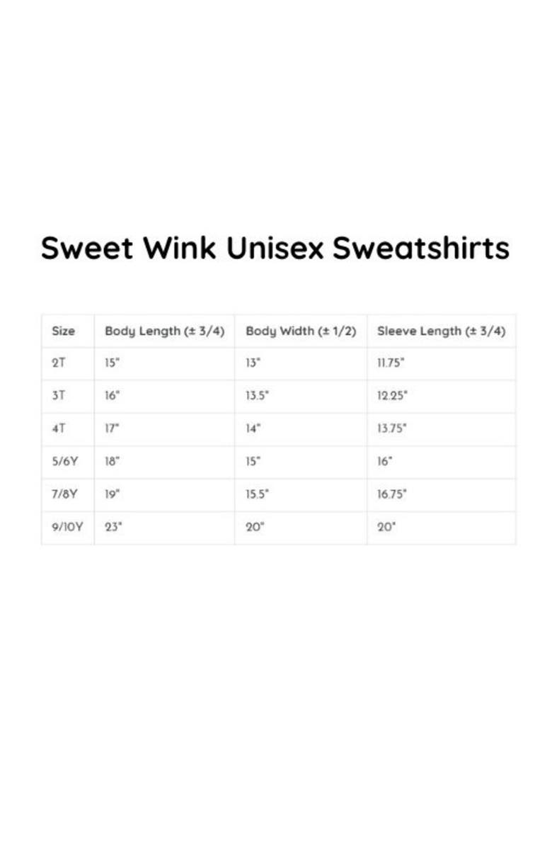 Sweet Wink Birthday Girl Patch Sweatshirt, Alternate, color, Lavender
