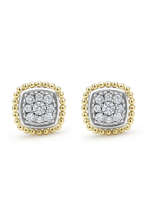 Rittenhouse Pavé Diamond Stud Earrings