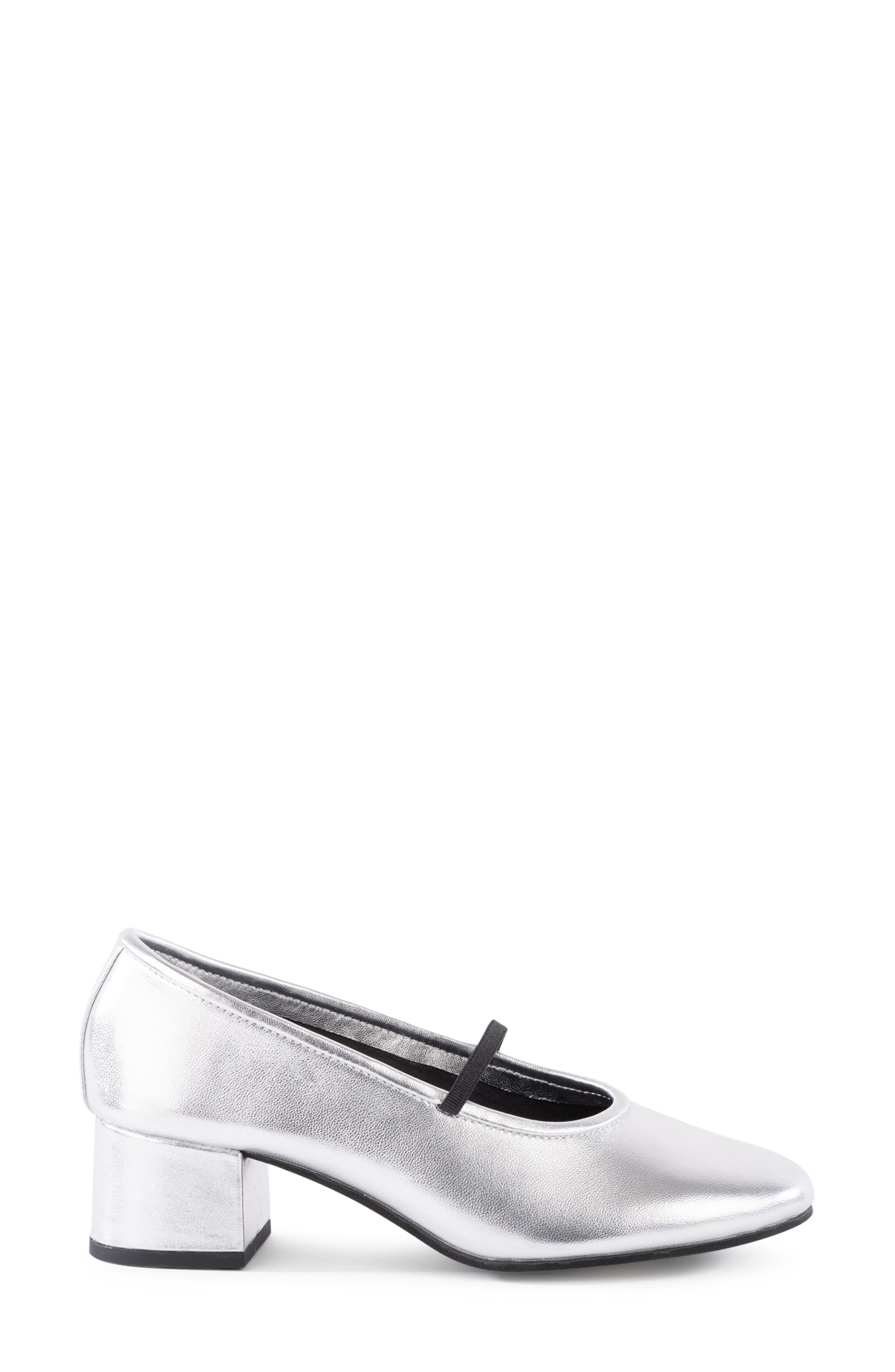 Seychelles Dusk to Dawn Mary Jane Pump, Alternate, color, Silver