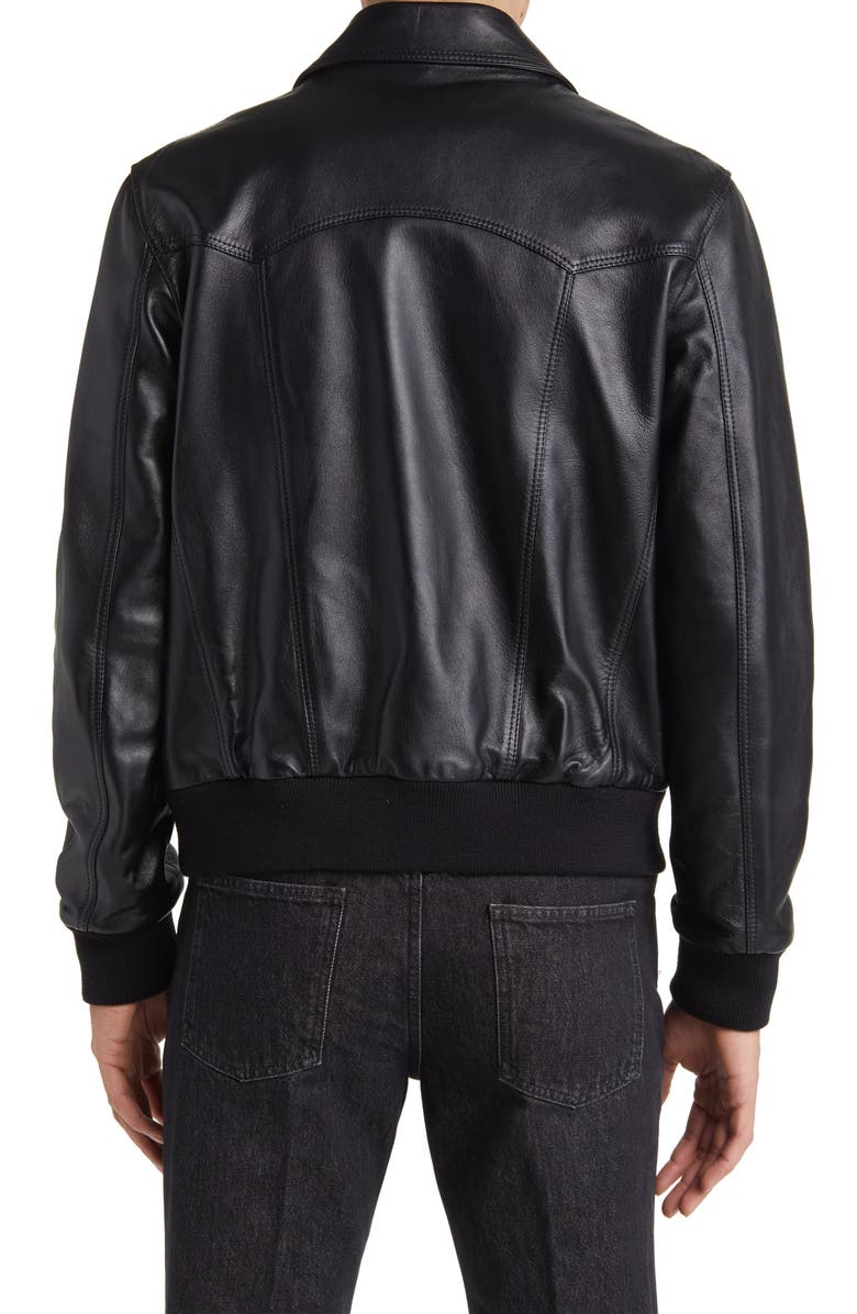 BLK DNM 77 Leather Jacket, Alternate, color,