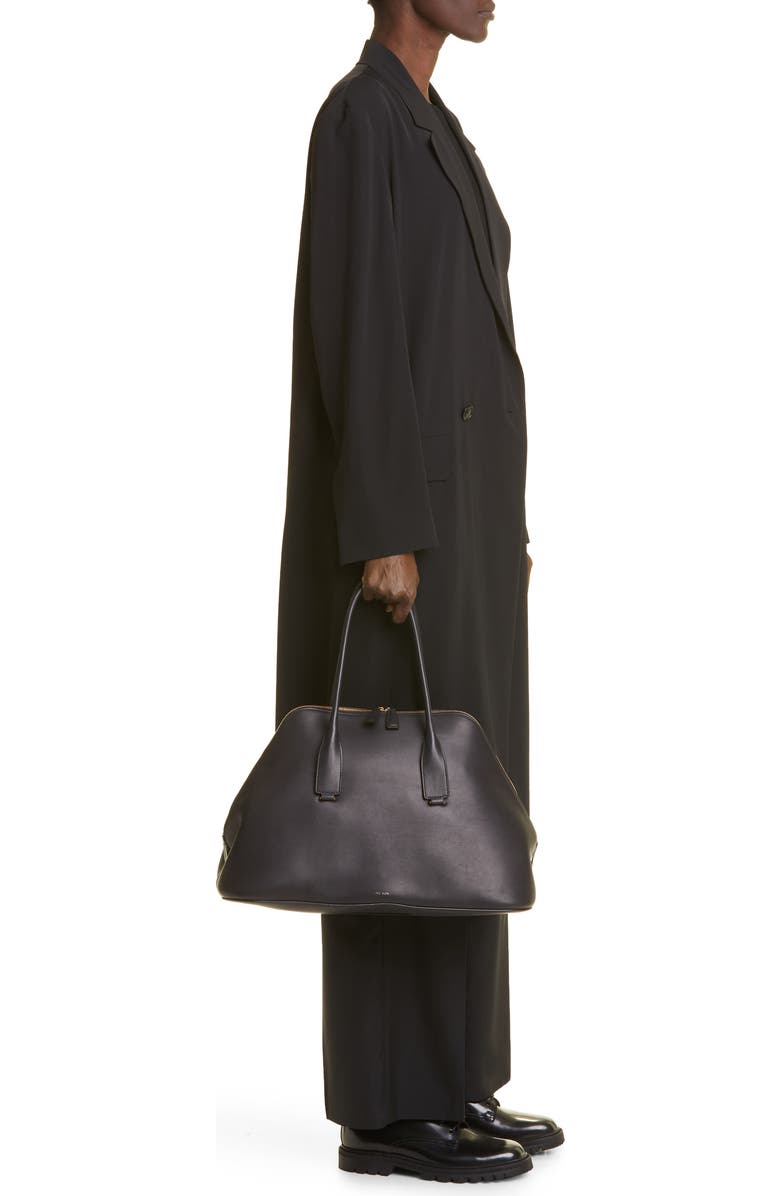 The Row Devon Calfskin Leather Satchel, Alternate, color,