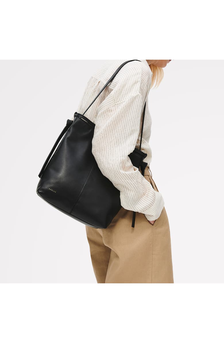 Radley The Connaught Medium Ziptop Shoulder Bag, Alternate, color, Black