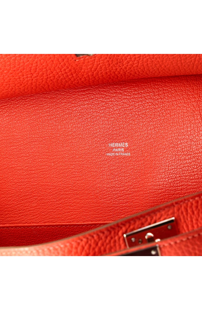 Pre-Owned Hermes Jypsiere Bag Clemence 28, Alternate, color, Rouge Pivoine