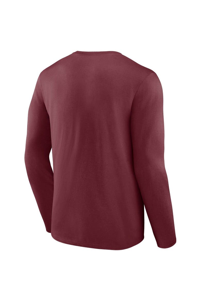 Men's Fanatics Branded Maroon Texas A&M Aggies Broad Jump 2-Hit Long Sleeve T-Shirt, Alternate, color, Maroon