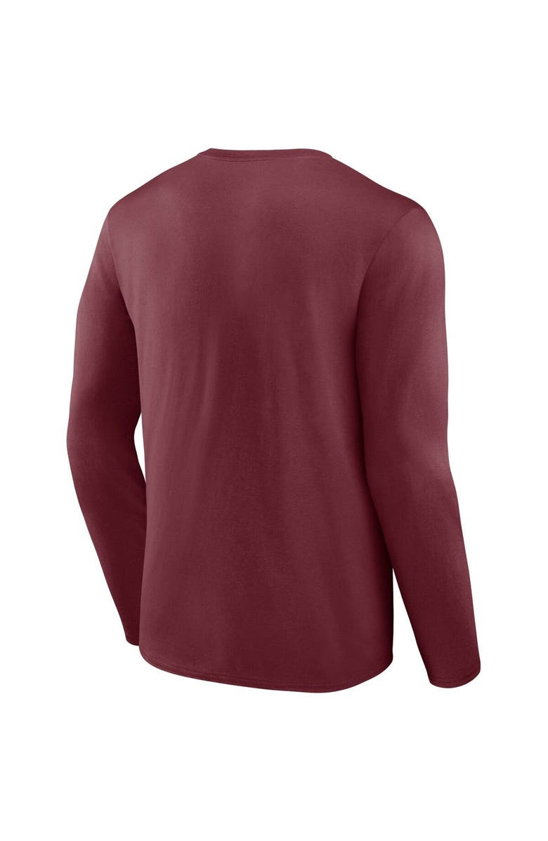 FANATICS Men's Fanatics Branded Maroon Texas A&M Aggies Broad Jump 2-Hit Long Sleeve T-Shirt, Alternate, color, Maroon