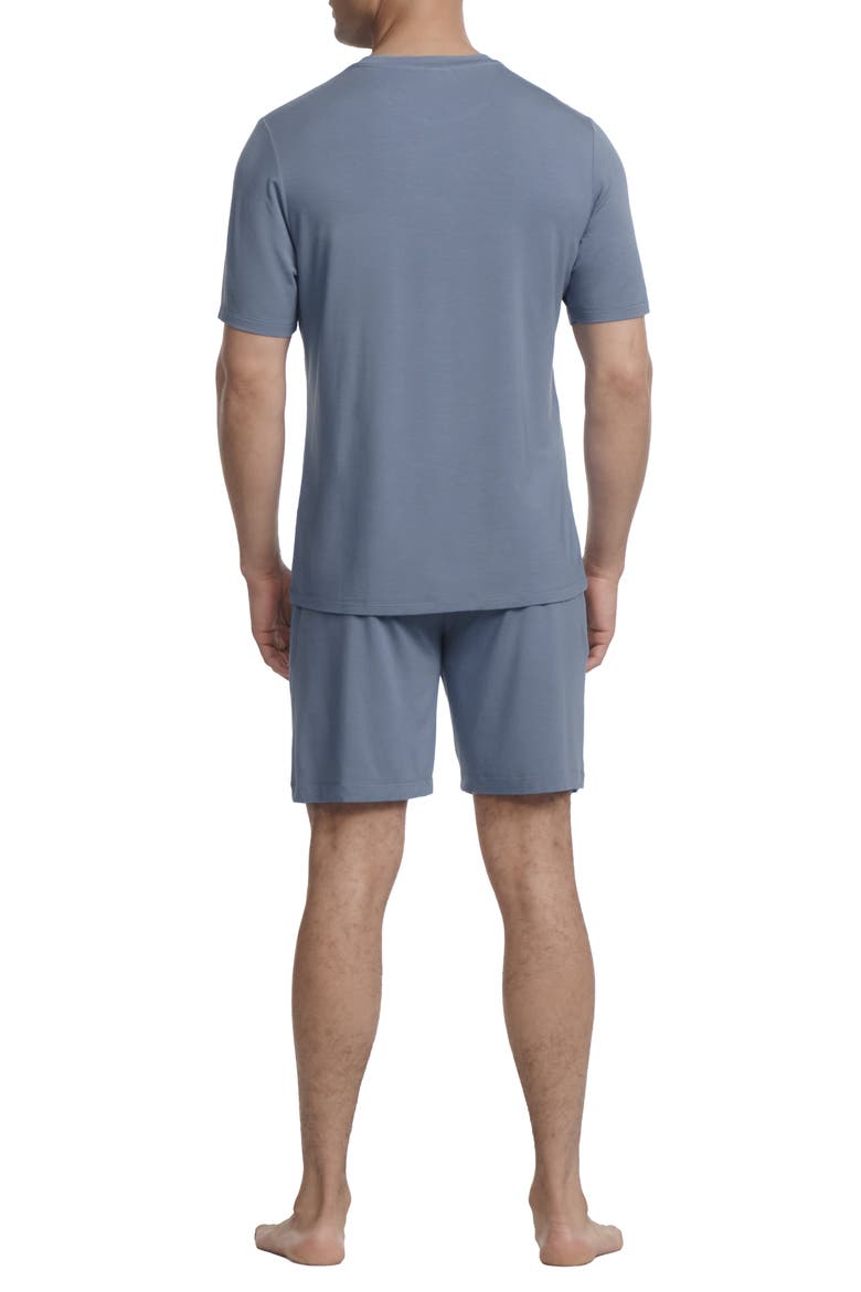 Henry Stretch Tencel® Modal Short Pajamas, Alternate, color, SLATE BLUE