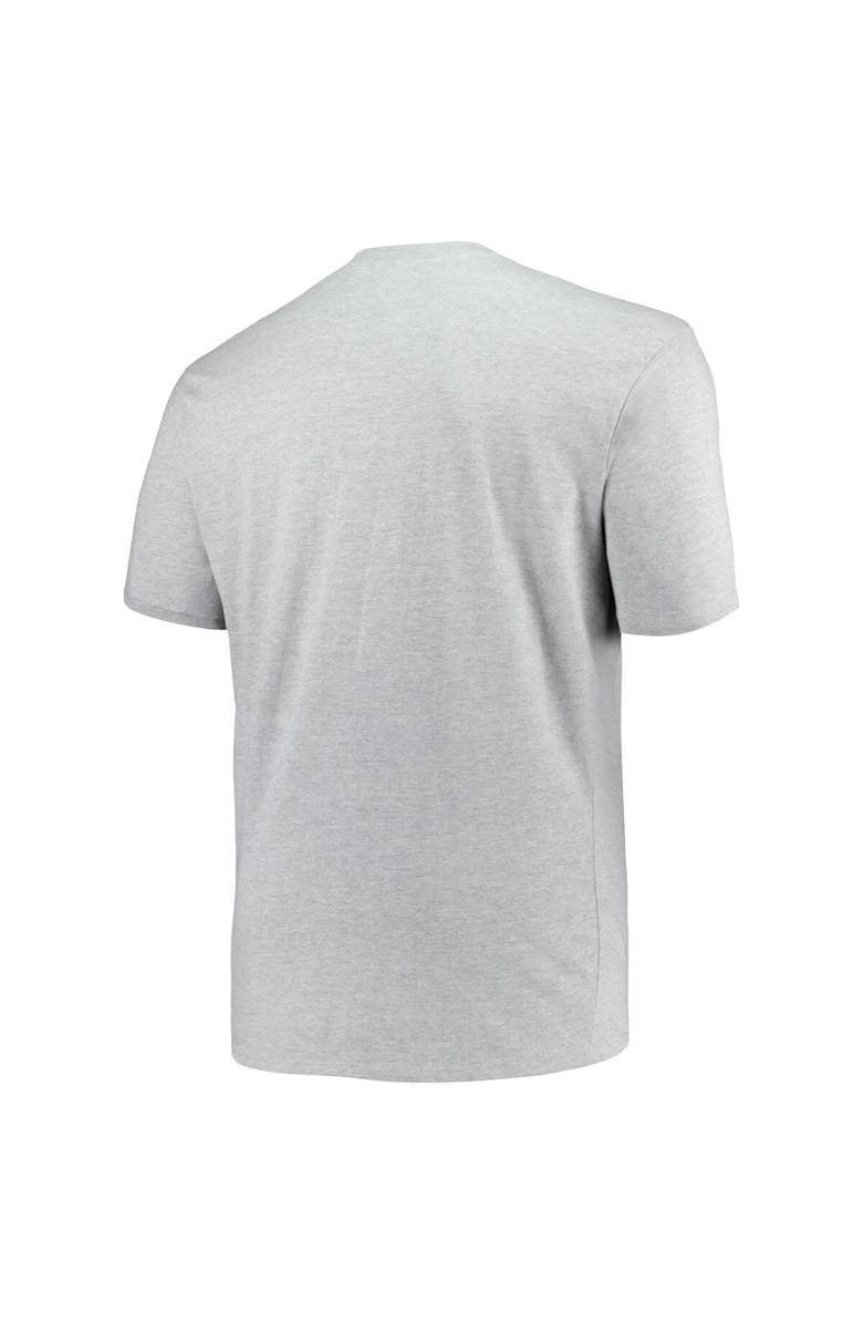 Champion Men's Champion Heather Gray LSU Tigers Big & Tall Circle Logo T-Shirt, Alternate, color, Heather Gray