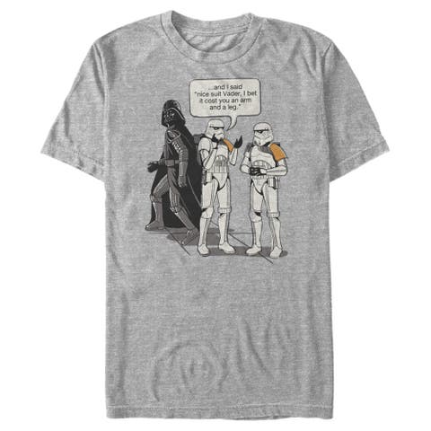 Men's Star Wars Stormtroopers Nice Suit Vader  Graphic T-Shirt