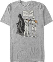 Star Wars Men's Star Wars Stormtroopers Nice Suit Vader  Graphic T-Shirt