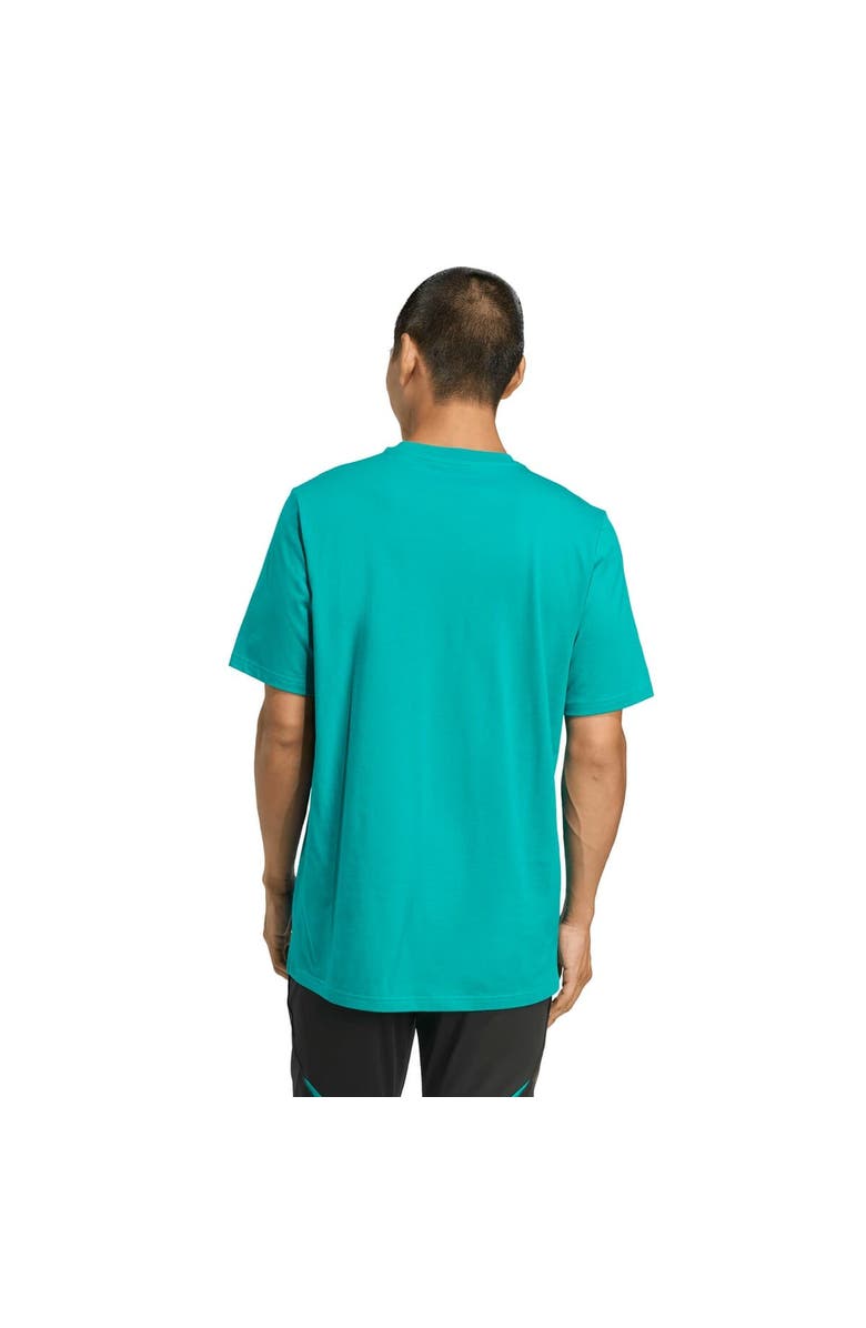 adidas Men's adidas Green Liverpool Three-Stripes Wordmark T-Shirt, Alternate, color, Green