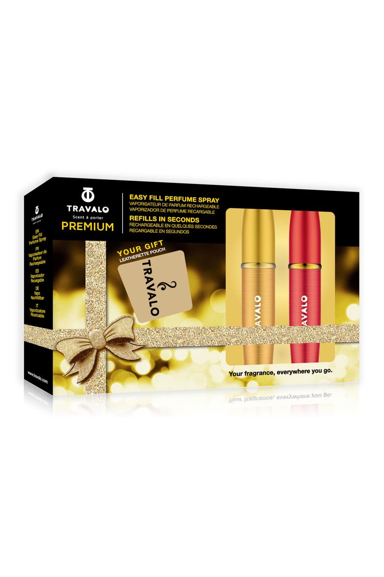 Lux Gift Set, Main, color, Red/Gold