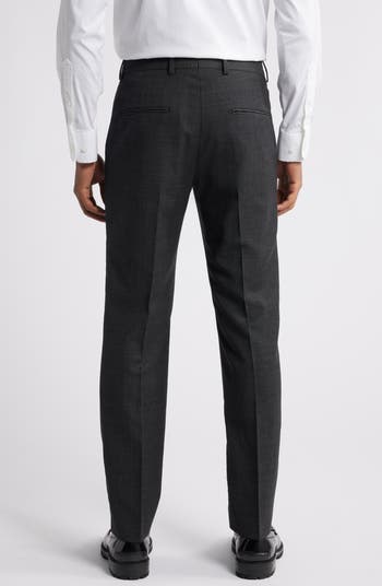 Tenuta Slim Fit Stretch Wool Blend Trousers