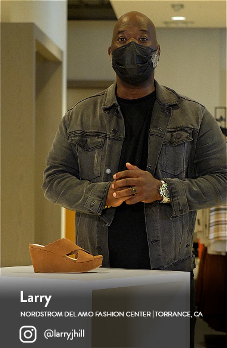 Bev Platform Wedge Sandal, sales video thumbnail