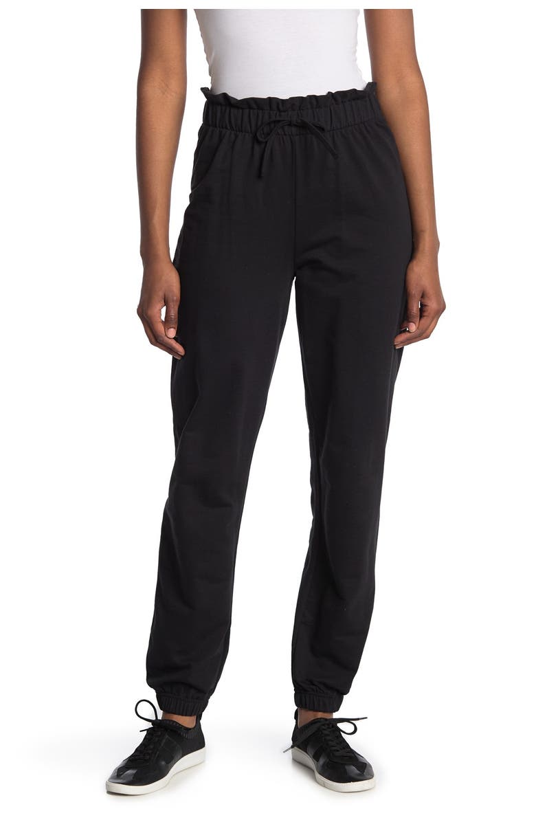 VERO MODA Carmen High Waist Paperbag Joggers, Main, color, 