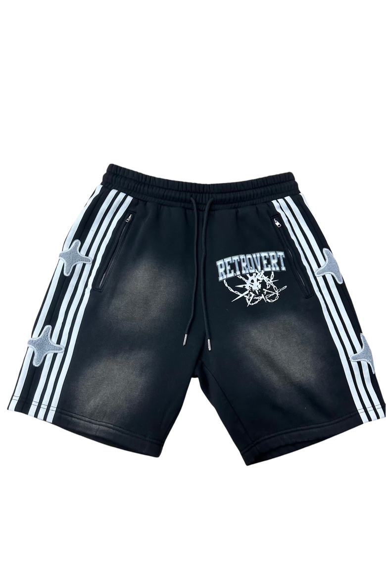 Star Track Shorts, Main, color, Black