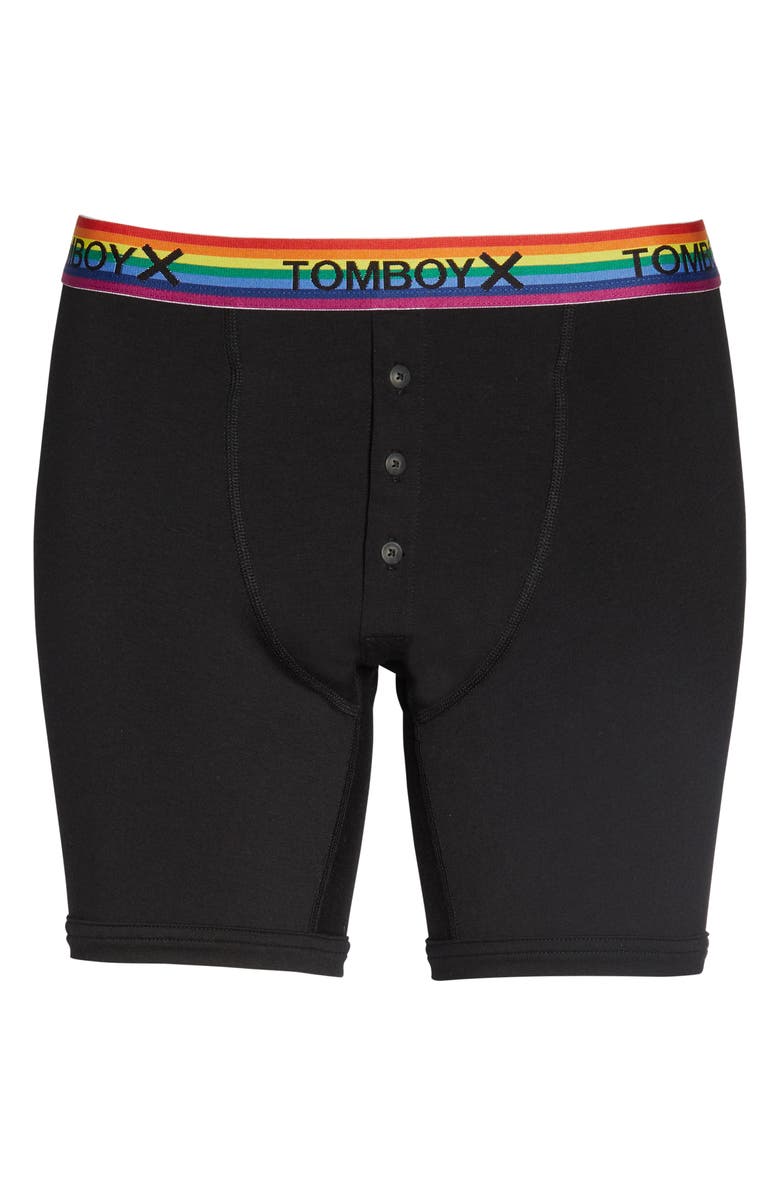 TomboyX 6-Inch Fly Packing Boxers, Alternate, color, 