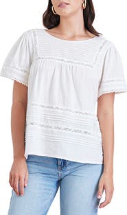 Paneros Clothing Dawn Lace Inset Top