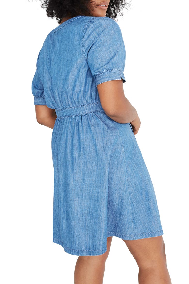 Denim Daylily Dress, Alternate, color, ANNETTA WASH