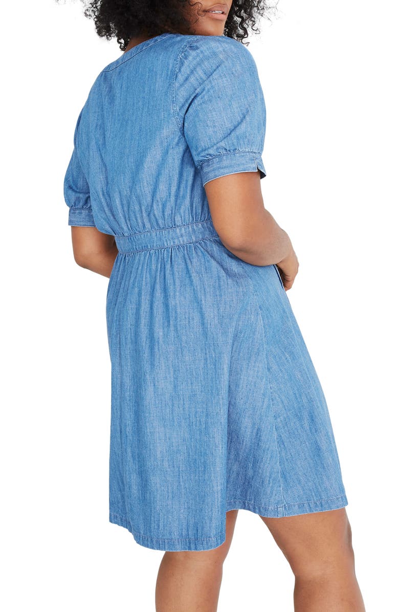 Madewell Denim Daylily Dress, Alternate, color, 