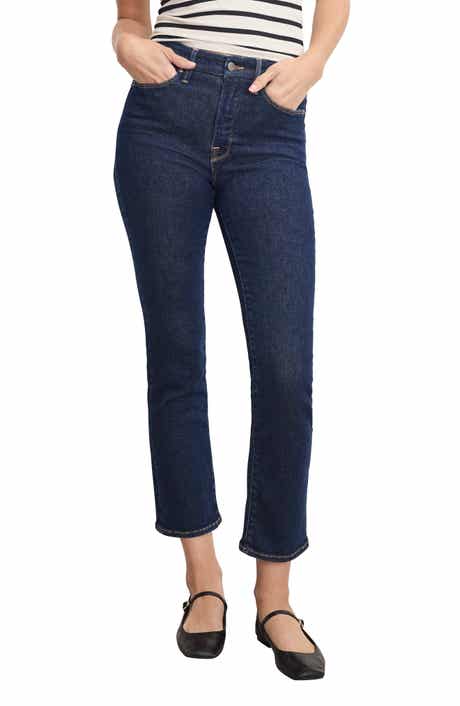 Good Legs Ankle Straight Leg Jeans