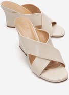 Prologue Shoes Yavin Cross Strap Wedge Sandal