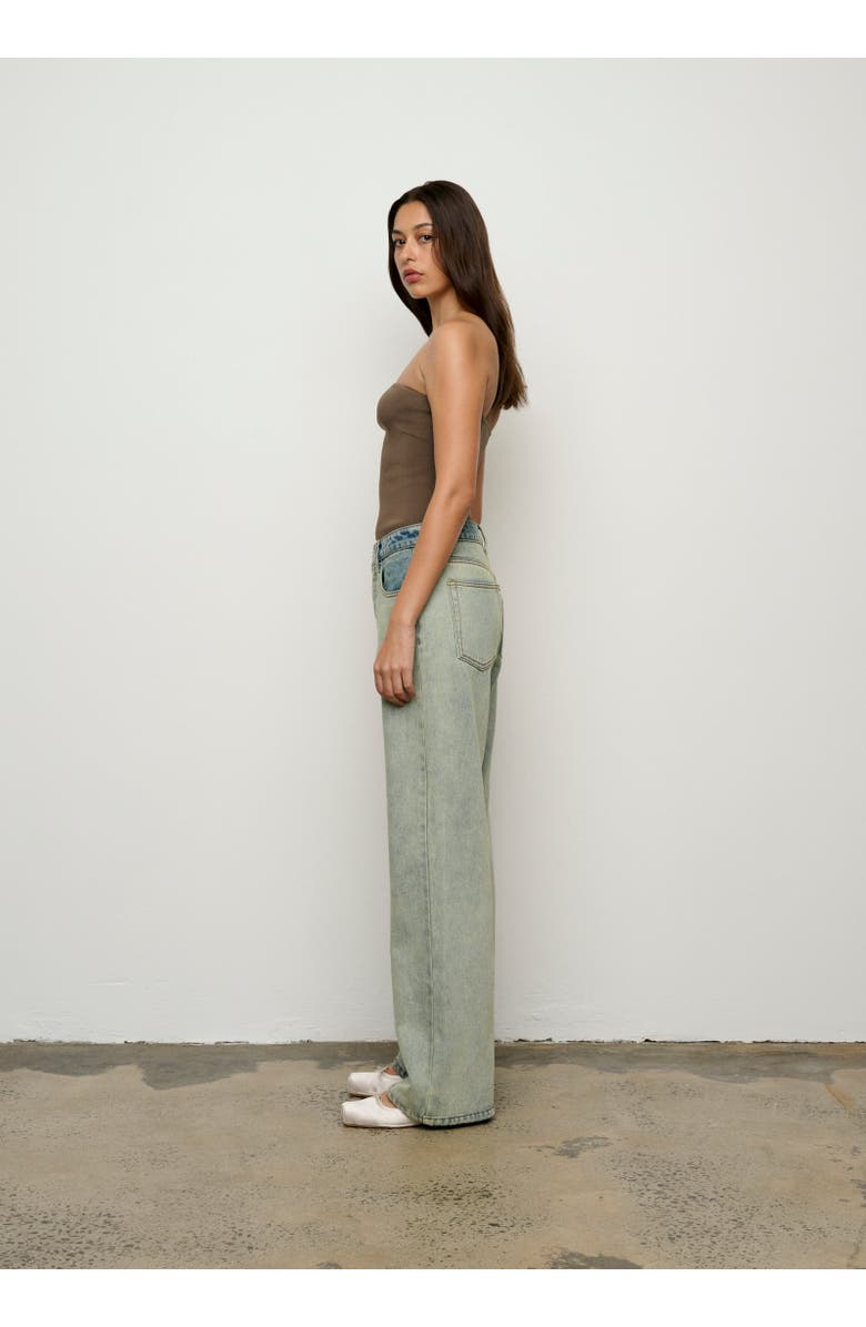 ONE OF OTHERS Lima Strapless Top, Alternate, color, Mushroom