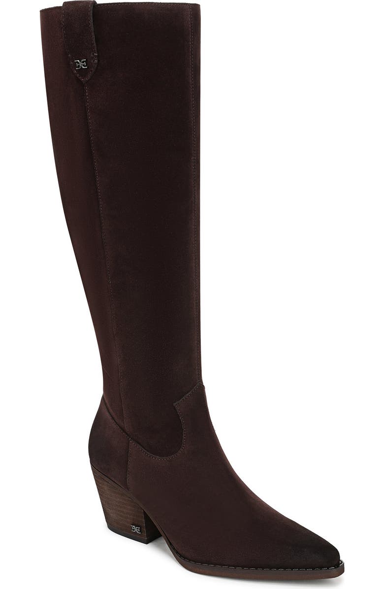 Sam Edelman Woods Knee High Boot, Main, color, Cafe Noir
