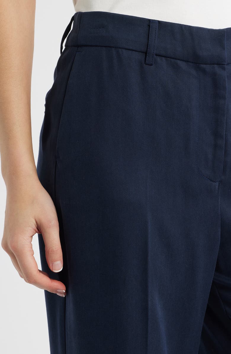 Reformation Gisele Pants, Alternate, color, Midnight