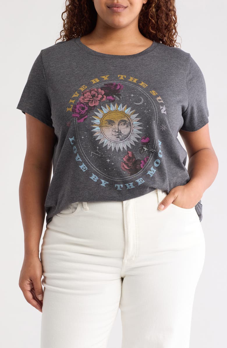Lucky Brand By the Moon Graphic T-Shirt, Main, color,