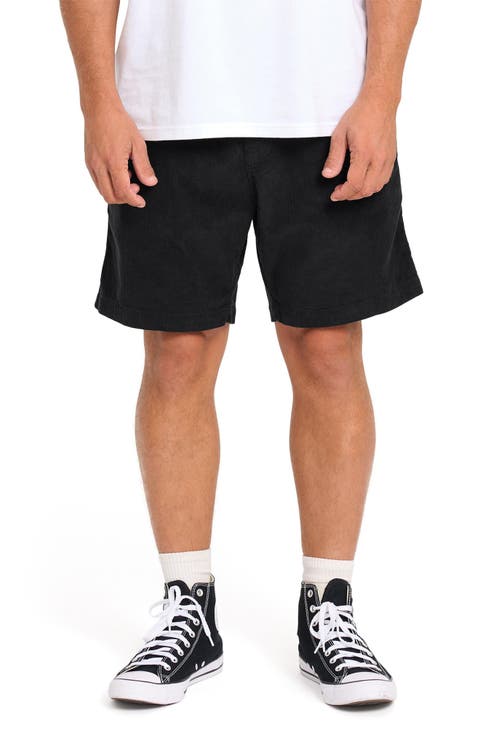 Larry Layback Cotton Corduroy Shorts
