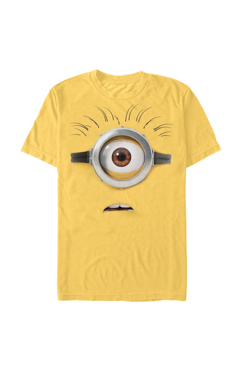 Despicable Me Men's Despicable Me Minion Costume Graphic T-Shirt, Alternate, color, Banana